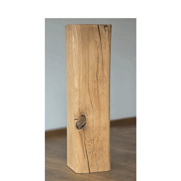 Massivholzsäule aus Eiche